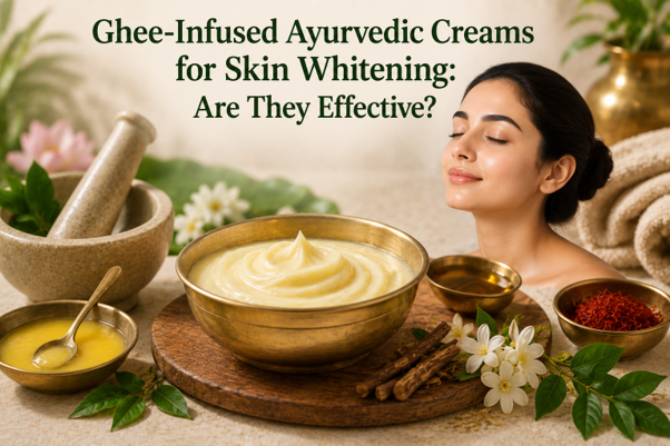 Ghee-Infused Ayurvedic Creams for Skin Whitening: Are They Effective?