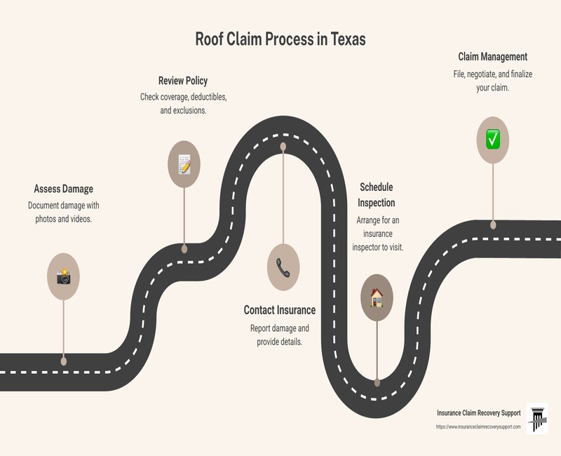 Texas Roof Insurance Claim Process A Step-by-Step Guide for Homeowners